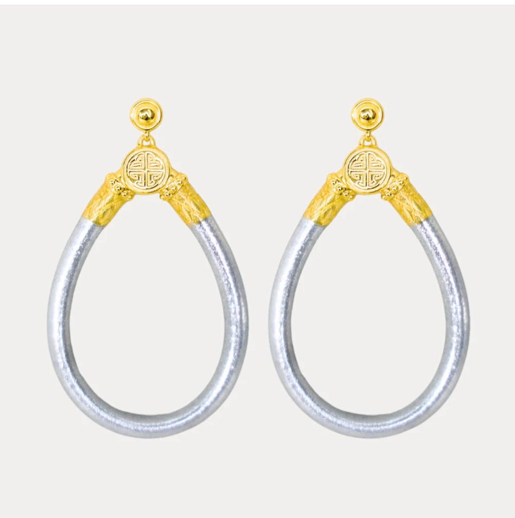 Budhagirl Silver All Weather Earrings