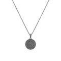 Silver Compass Necklace