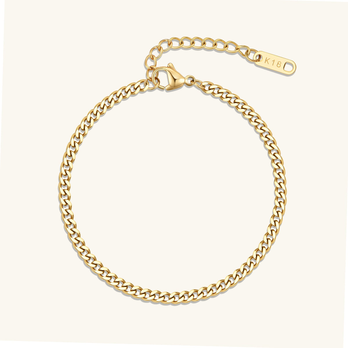 Large Curb Chain Bracelet