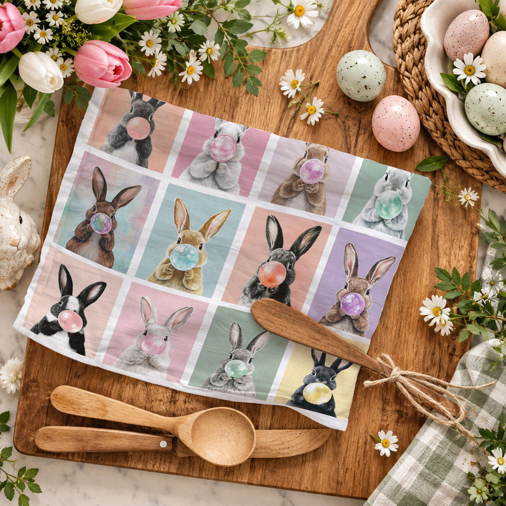 Bunny Bubbles Towel
