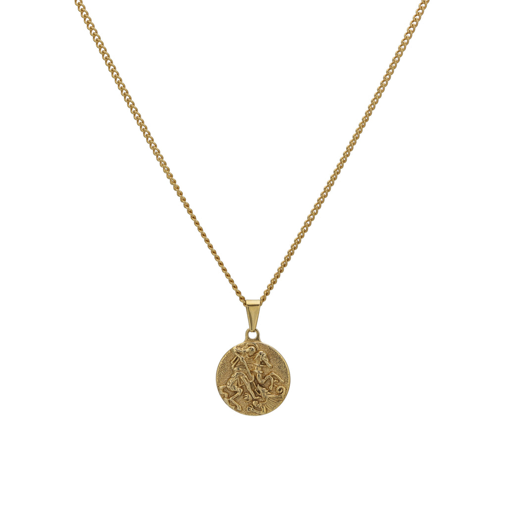 Saint George Coin Gold Set