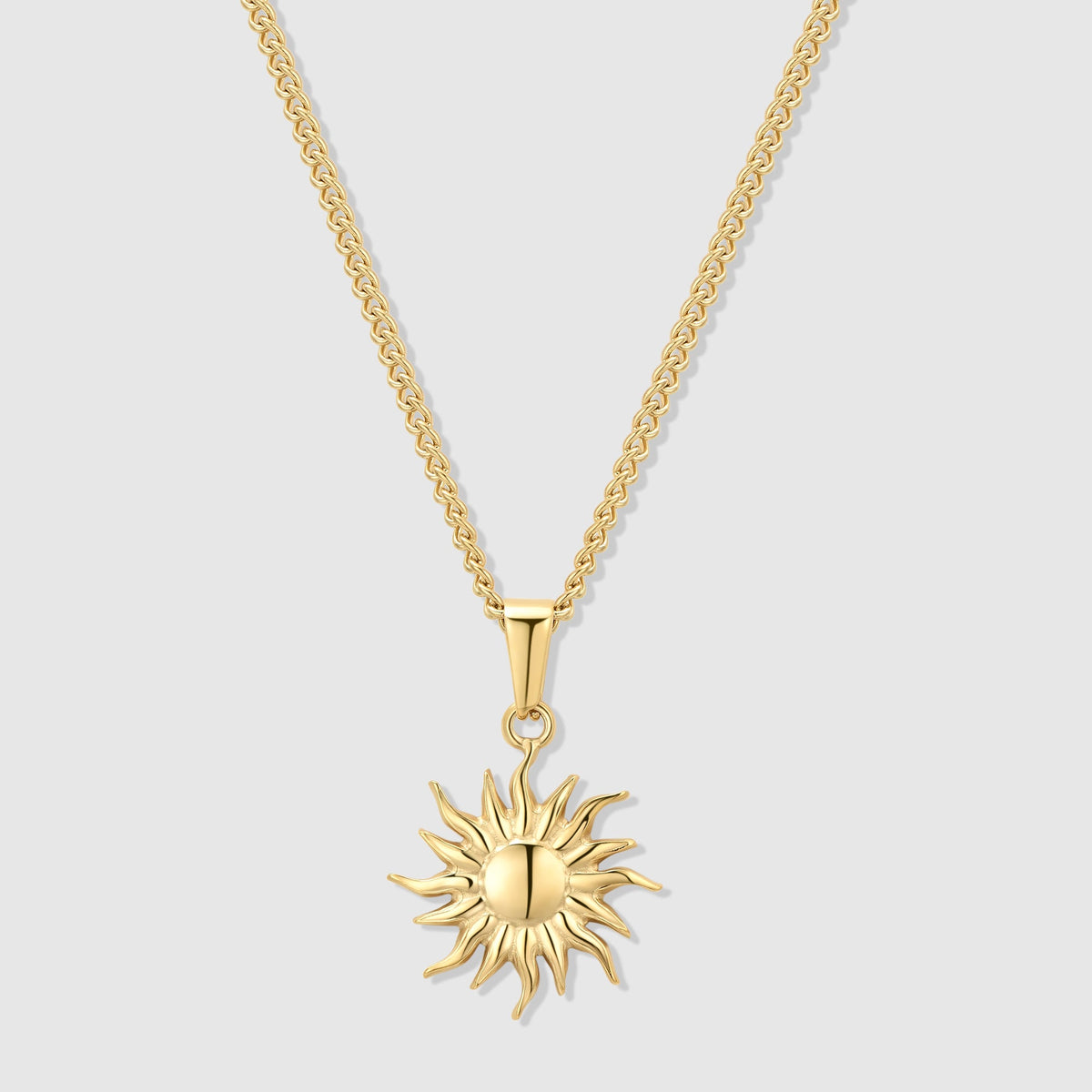 Sun Pendant Necklace