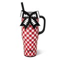 Swig GAMEDAY GINGHAM RED + BLACK Mega Mug 40oz