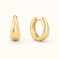 Gold Filled Teardrop Hoops