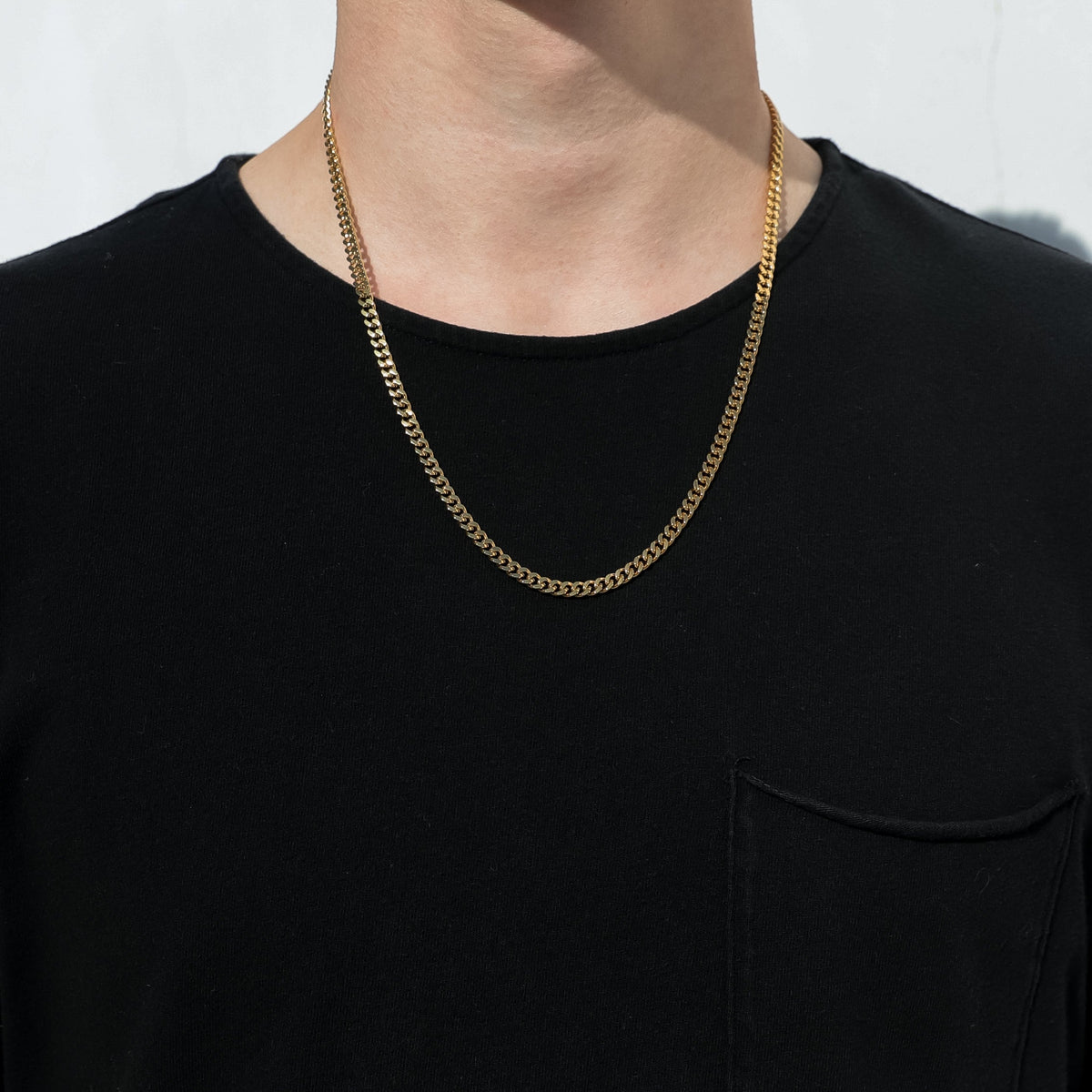 4.5mm Cuban Link Chain