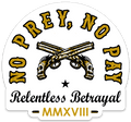 No Prey, No Pay Decal