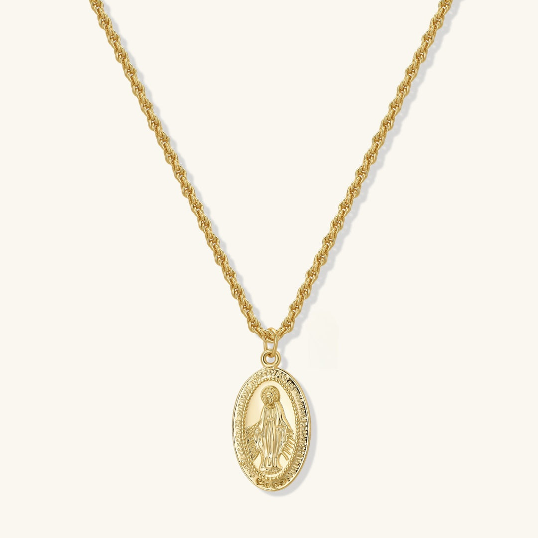 Virgin Mary Necklace