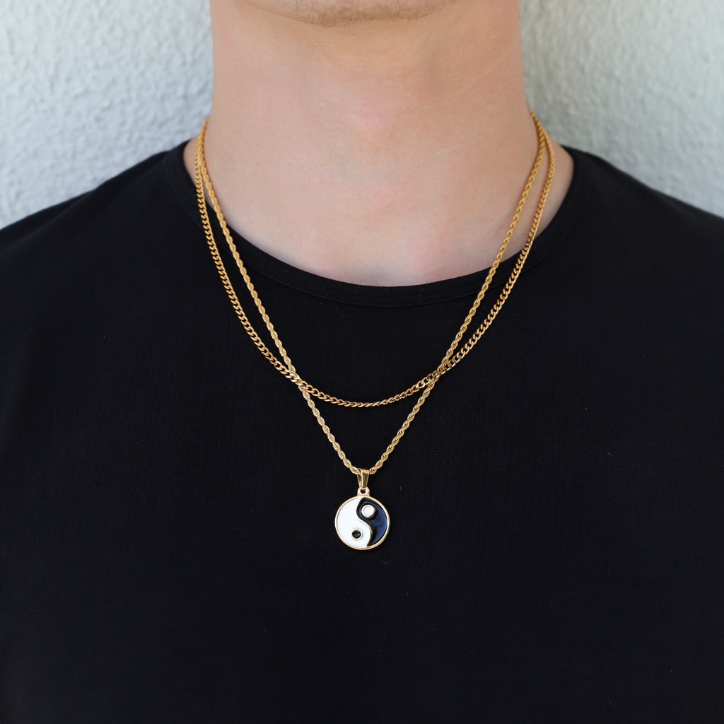 Yin Yang Gold Set
